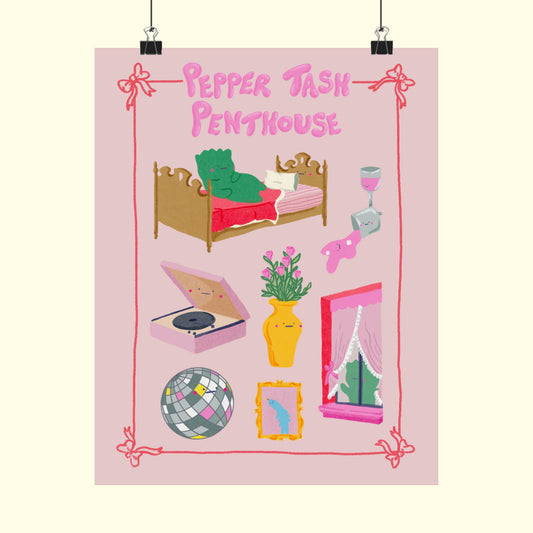 Pepper Tash Penthouse Print