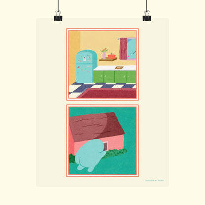 Mush House Print